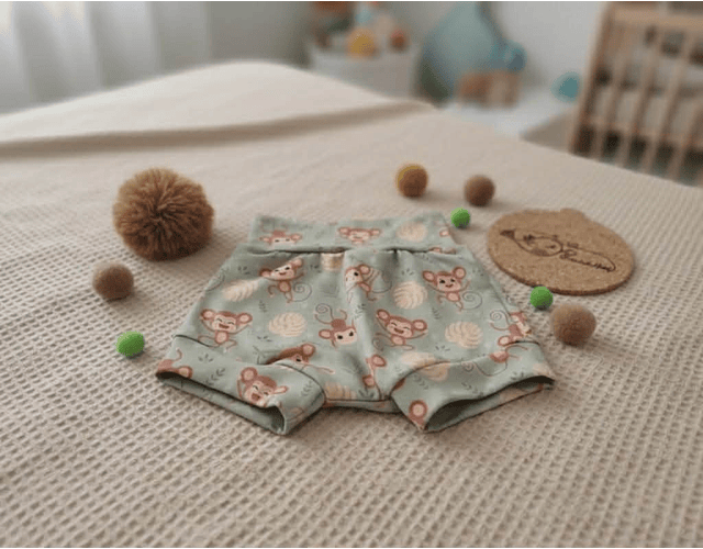 Bloomer Macaquinho | 3-6 meses