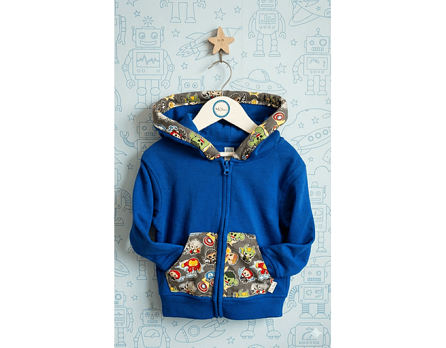 Casaco Avengers Kawaii | 3-4 anos