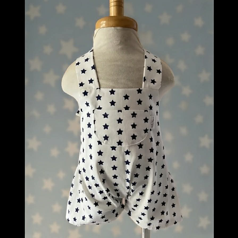 Macacão Estrelas Azuis 3