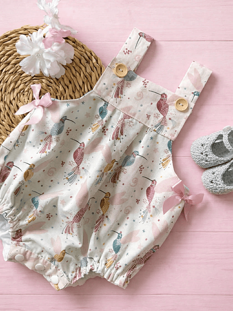 Fofo Beija-Flor 🌸| 6-9 meses