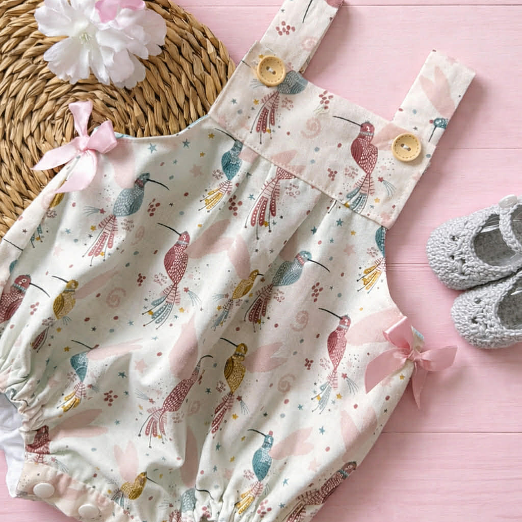 Fofo Beija-Flor 🌸| 6-9 meses 1