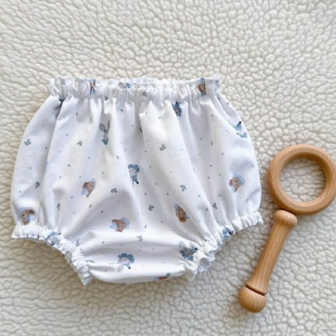 Tapa-Fraldas Bosque Encantado azul | 3-6meses 1