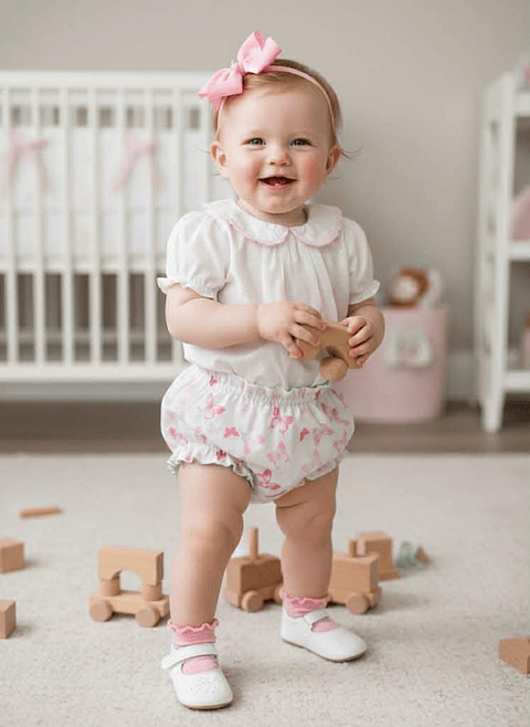 Tapa-fraldas Borboleta