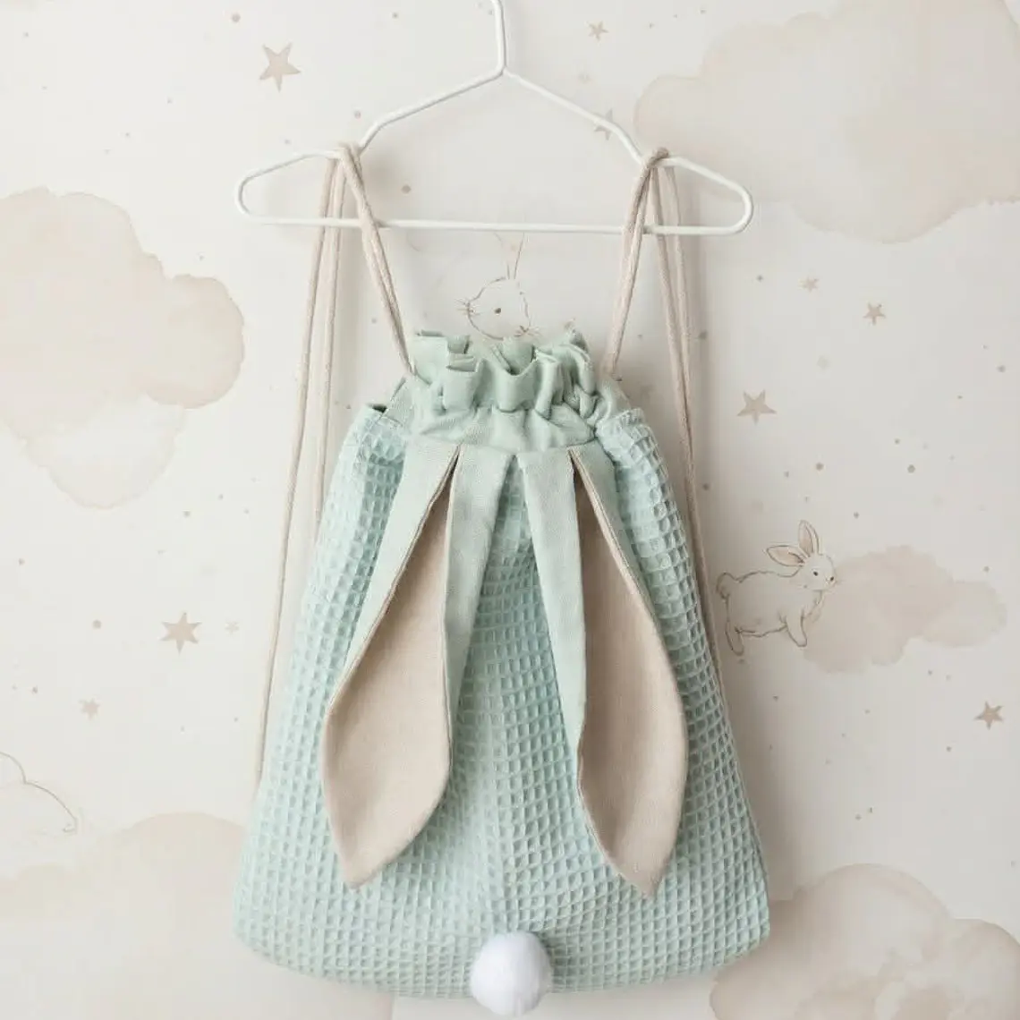 Mochila Orelhinhas Menta 1