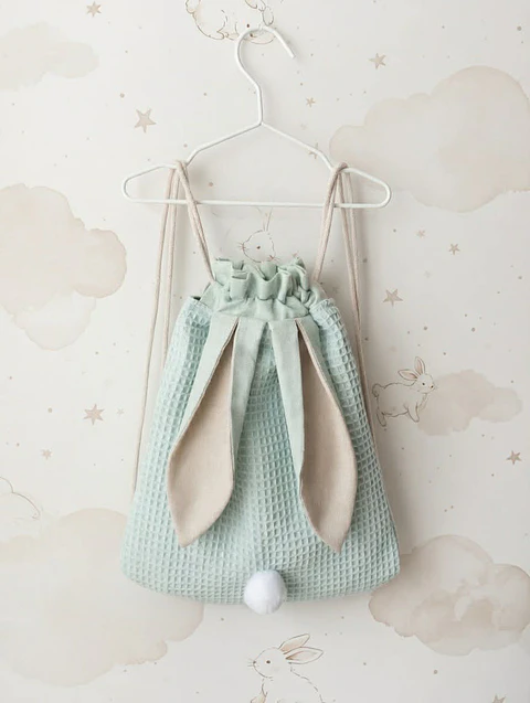 Mochila Orelhinhas Menta