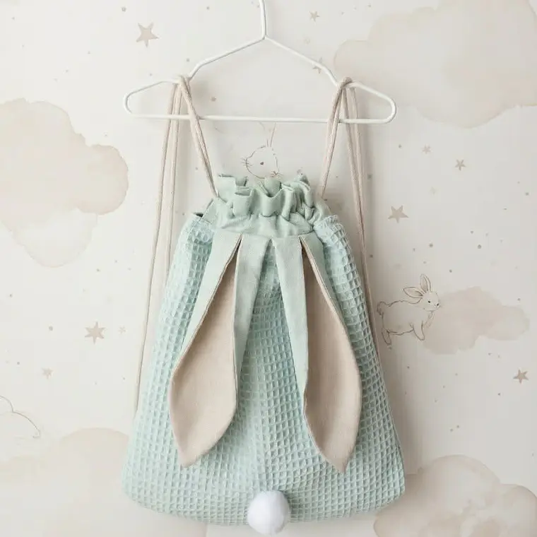 Mochila Orelhinhas Menta 1