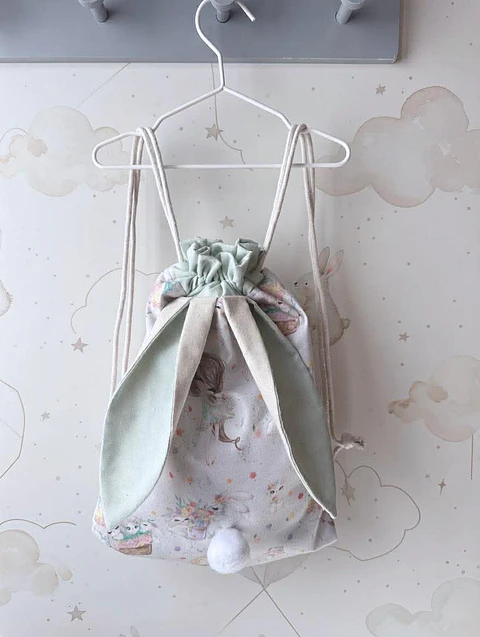 Mochila Orelhinhas Coelhinhas