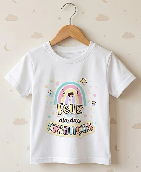T-Shirt Feliz Dia das Crianças