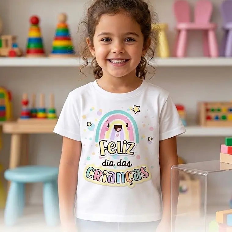 T-Shirt Feliz Dia das Crianças 2