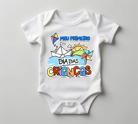Body Meu Primeiro Dia das Crianças