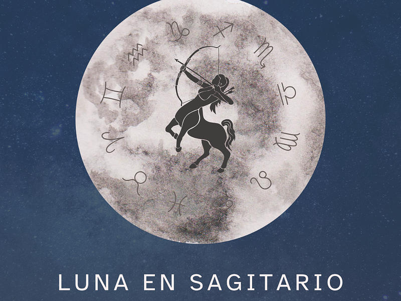 Luna en sagitario