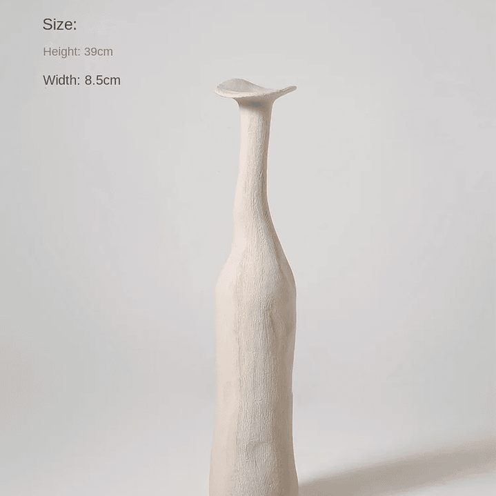 Vaso de Cerâmica Estilo Nórdico – Decoração Moderna em Tons Morandi 7