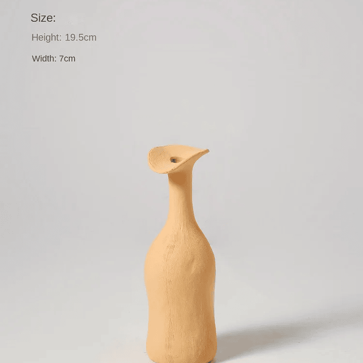 Vaso de Cerâmica Estilo Nórdico – Decoração Moderna em Tons Morandi 9