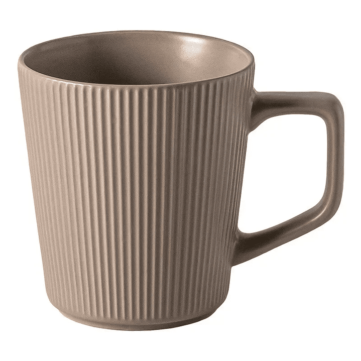 Caneca Nórdica de Cerâmica – Formato Listrado, Sólida e Elegante 8
