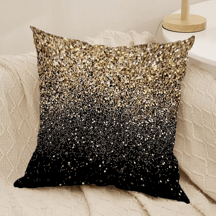 Kit 4 Capas Almofadas Decorativas Douradas – Estilo Art Déco para Transformar sua Casa 5