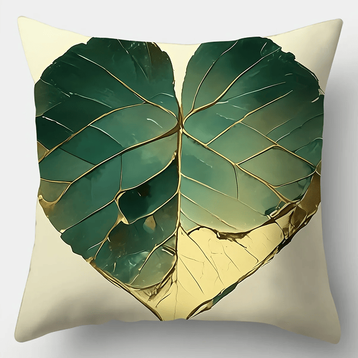 Capa Decorativa de Almofada – Estampa Botânica para Sala, Sofá e Quarto 2