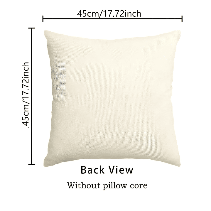 Capa Decorativa de Almofada – Estampa Botânica para Sala, Sofá e Quarto 3