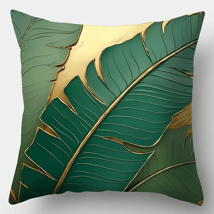 Capa Decorativa de Almofada – Estampa Botânica para Sala, Sofá e Quarto 5