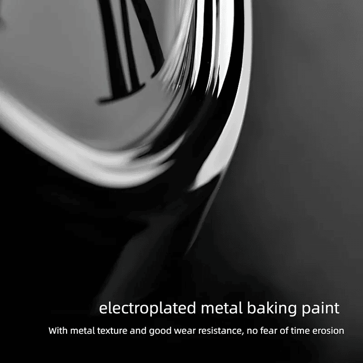 Relógio Derretido Vintage – Arte Surreal e Elegância Silenciosa para Casa ou Escritório 16