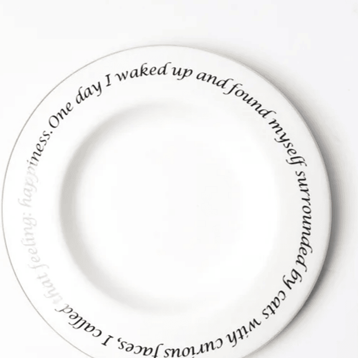 Conjunto de Chávena de Café em Cerâmica Bone*, com Pires e Colher.  8