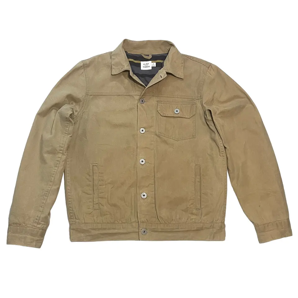 Chaqueta Encerada Flint and Tinder Talla S 2