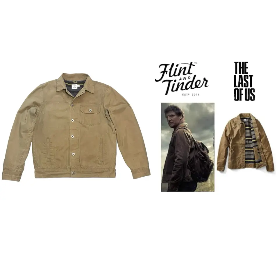 Chaqueta Encerada Flint and Tinder Talla S 1