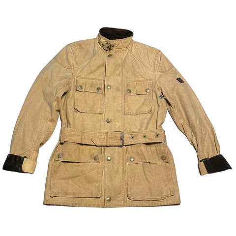 Chaqueta Encerada (Waxed) Belstaff Roadmaster Talla 38 XS
