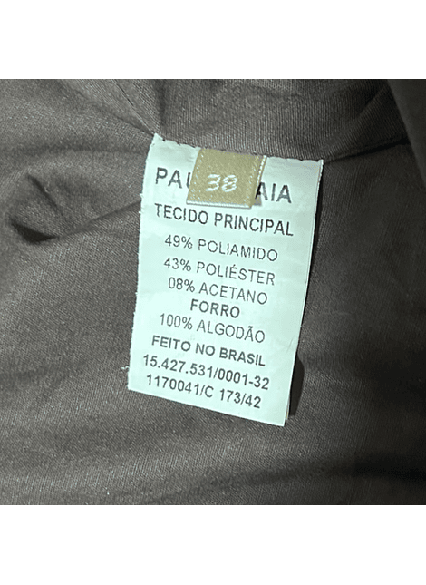 Paula Raia Talla 38 (38/40 Revisar medidas)