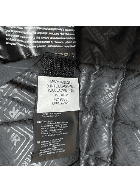 Barbour Talla M (Revisar medidas)
