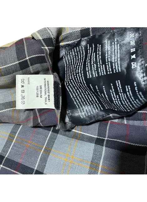Barbour International Trials Wax Jacket Talla M
