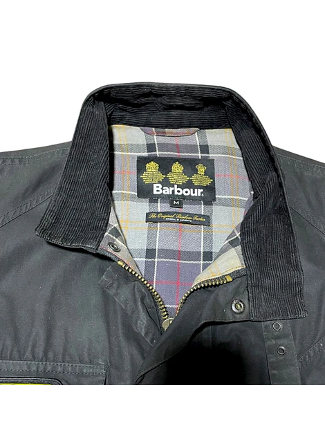 Barbour International Trials Wax Jacket Talla M