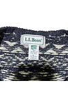 LL Bean Sweate Fair Isle Talla L
