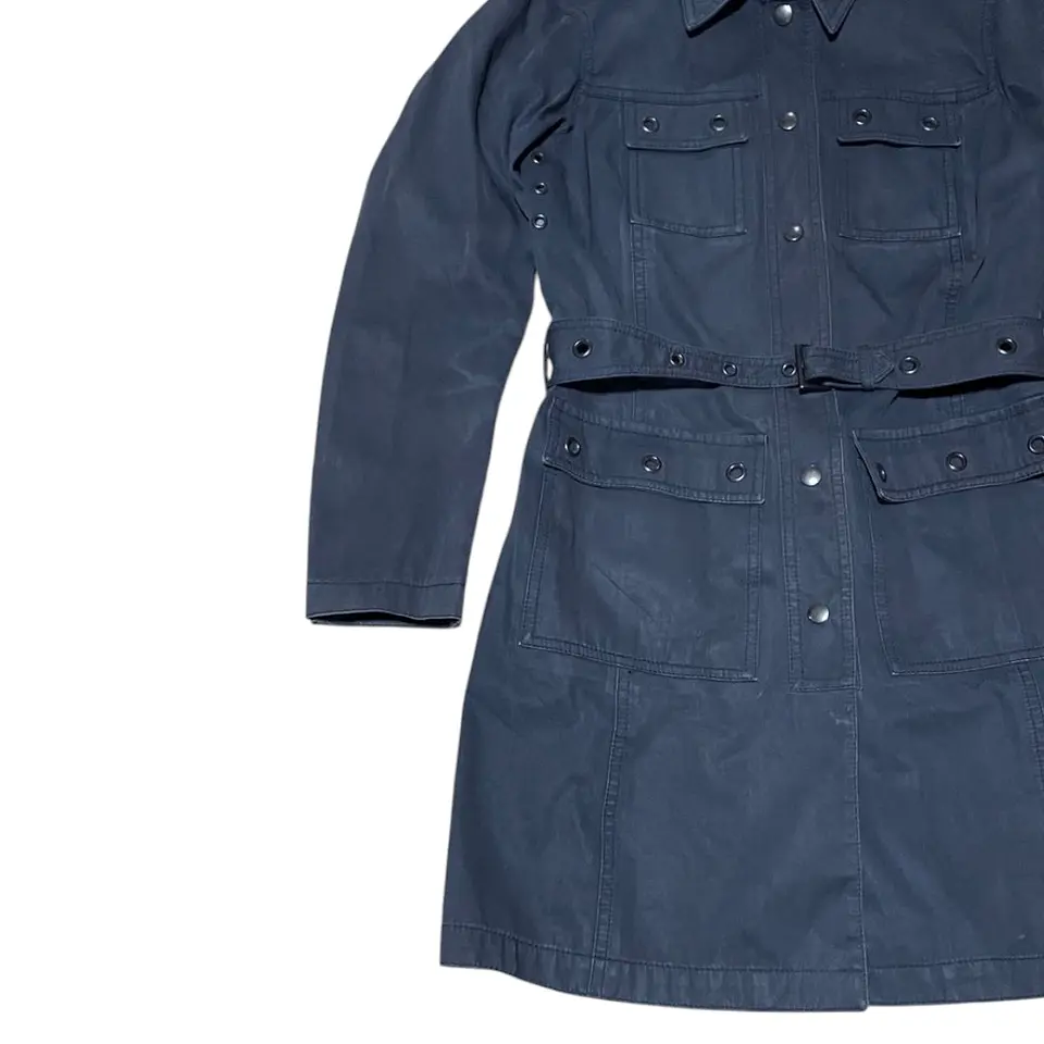 Prada Trench Impermeable Talla 38 3