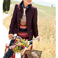 Chaqueta Encerada (Waxed) Barbour Quilted Penshaw Wax Jacket Talla UK 14 L - Miniatura 1