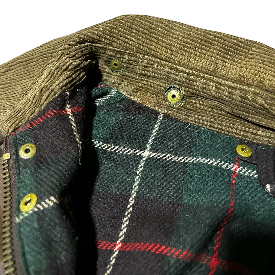 Chaqueta Encerada (Waxed) Barbour Northumbria Wax Jacket Talla XL 5