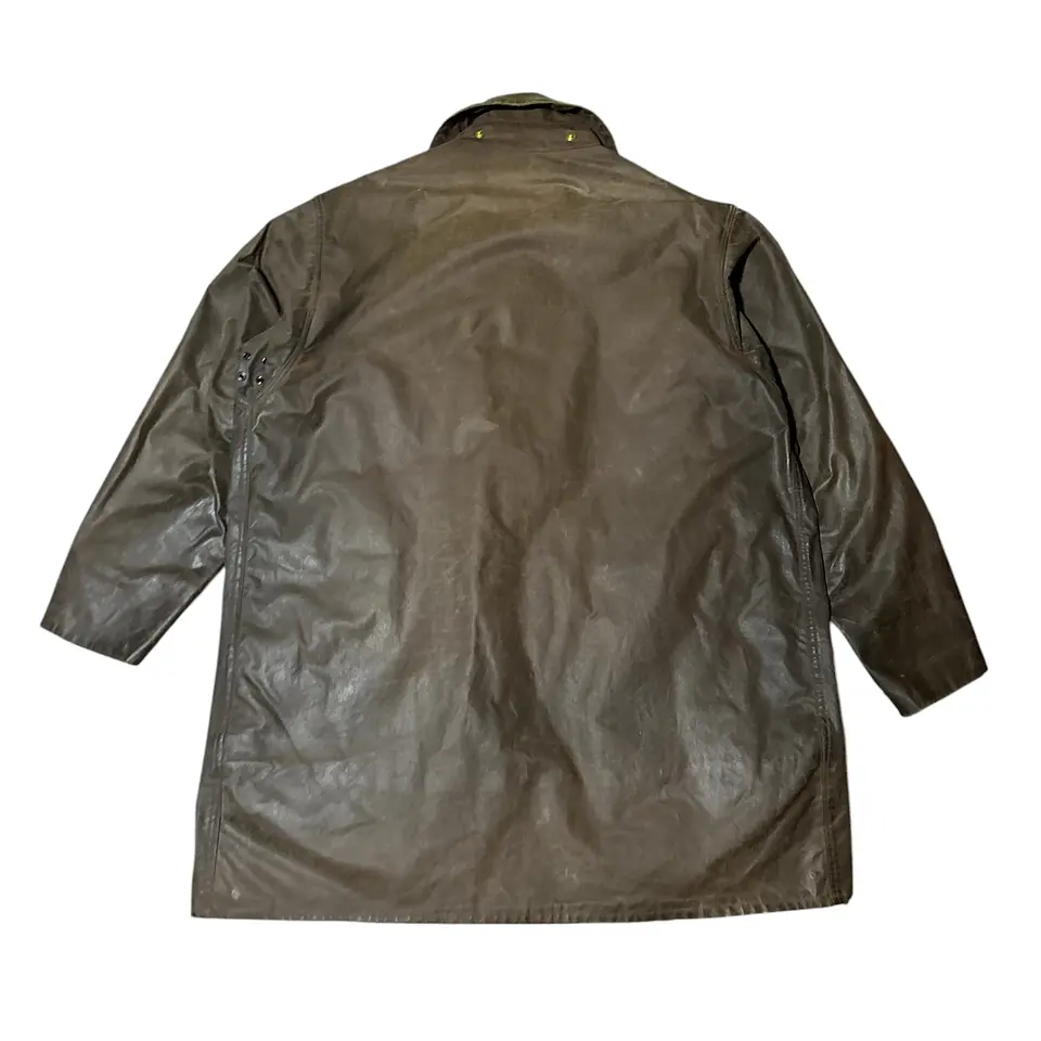 Chaqueta Encerada (Waxed) Barbour Northumbria Wax Jacket Talla XL 3