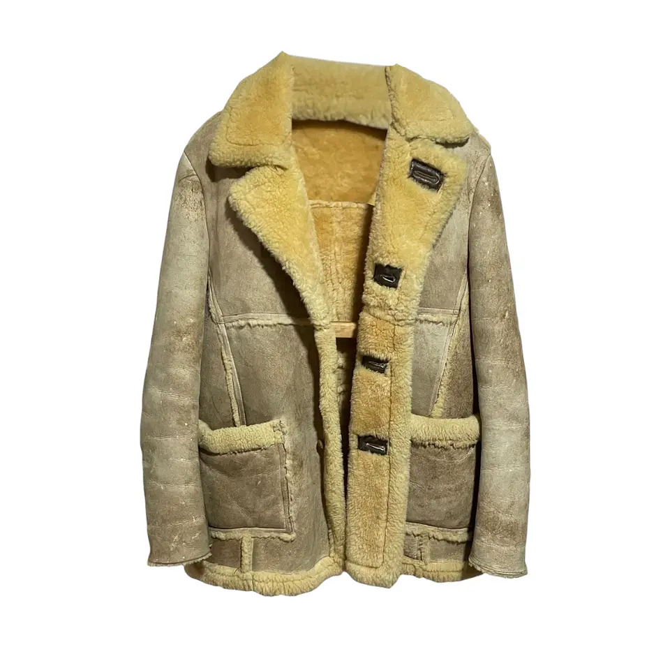 Schott NYC Shearling Talla L  3