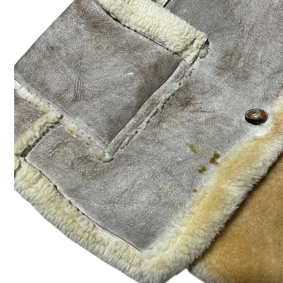 Schott NYC Shearling Talla L  6
