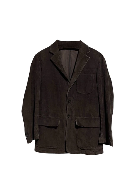 Thomas Burberry Chaqueta Vintage de Pana Talla M