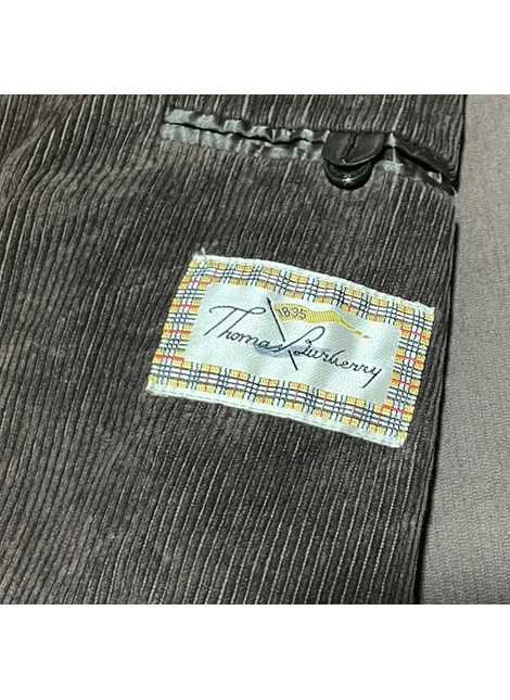 Thomas Burberry Chaqueta Vintage de Pana Talla M