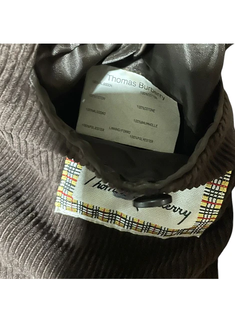 Thomas Burberry Chaqueta Vintage de Pana Talla M