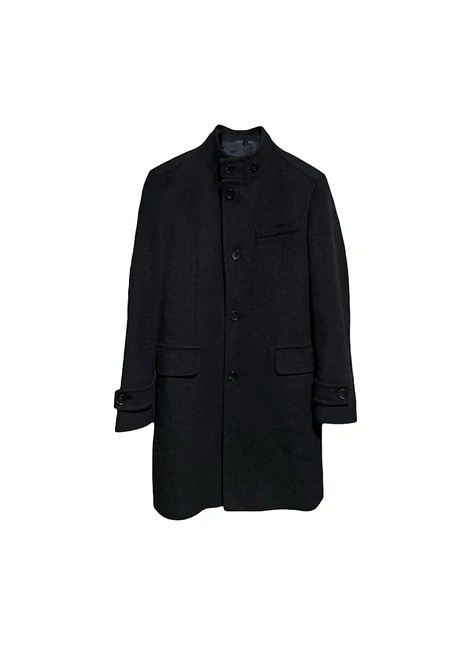 Boss Hugo Boss Abrigo Cashmere-Wool Talla 48 IT