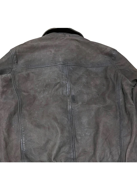 Chaqueta de Cuero Massimo Dutti Talla M (S/M Revisar medidas)