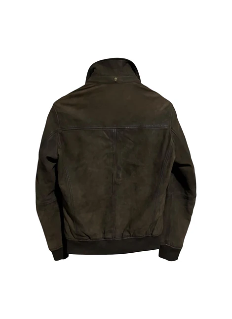Chaqueta de Cuero Massimo Dutti Talla M (S/M Revisar medidas)