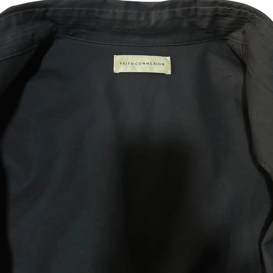 Chaqueta Encerada (Waxed) Faith Conexxion Military Boxy Fit Wax Jacket Talla S  5