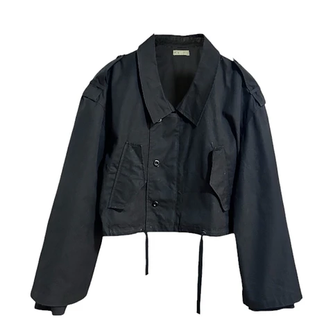 Chaqueta Encerada (Waxed) Faith Conexxion Military Boxy Fit Wax Jacket Talla S 