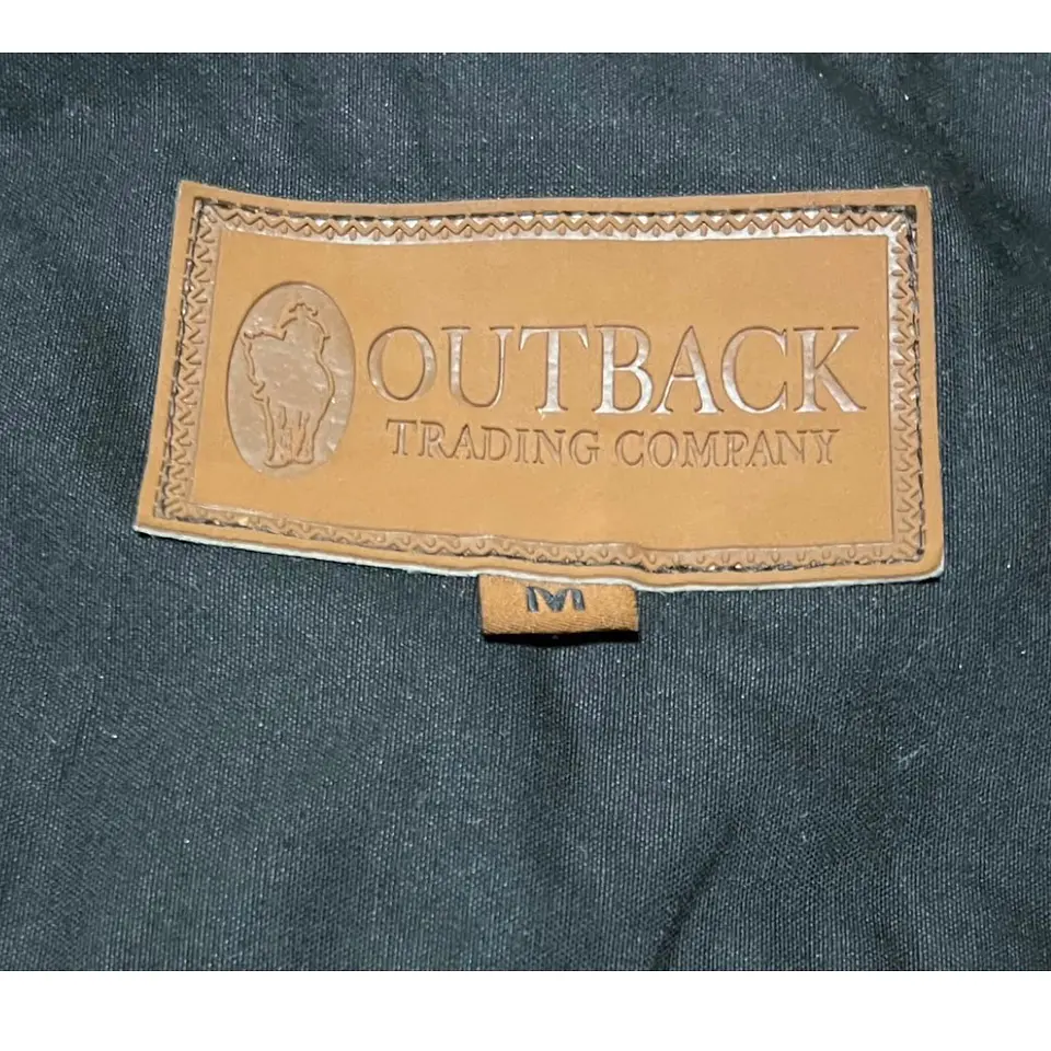 Abrigo Chaqueta Encerada (Waxed) Outback Low Rider Duster Wax Coat Talla M-L 3