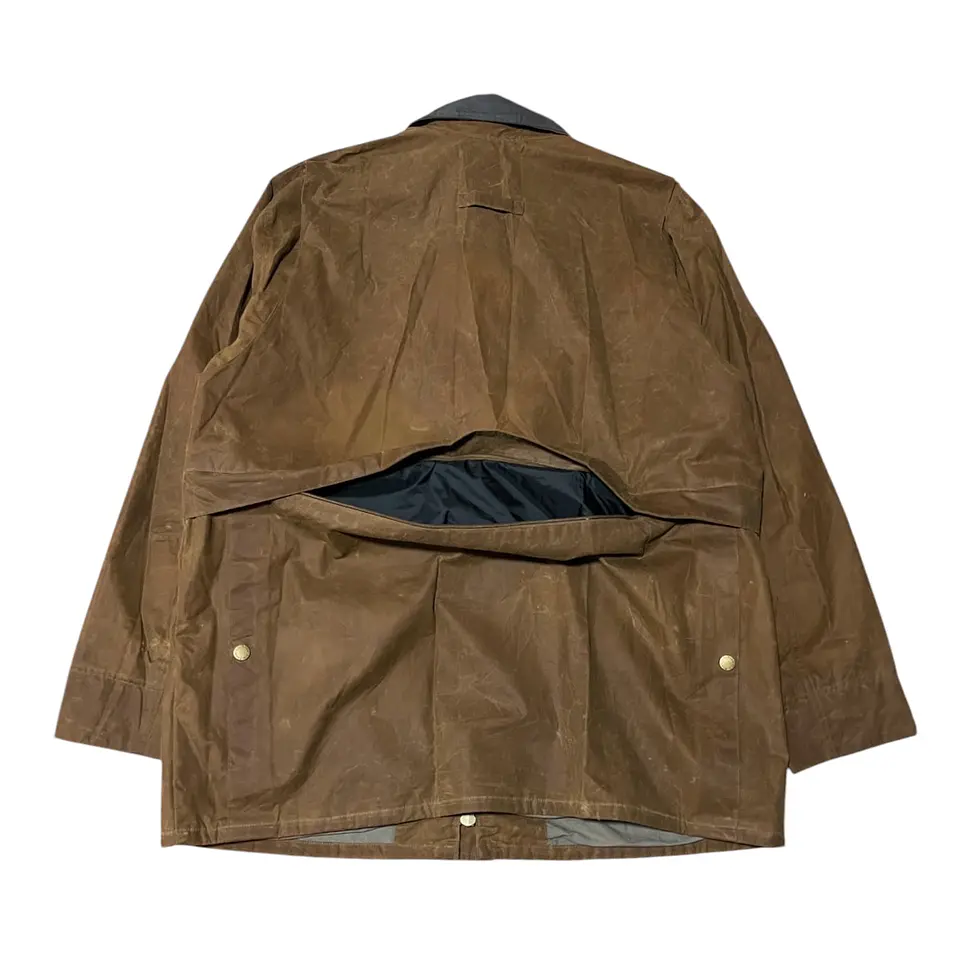 Chaqueta Encerada (Waxed) LL Bean Double L Wax Cotton Upload Coat  Talla XXL  4
