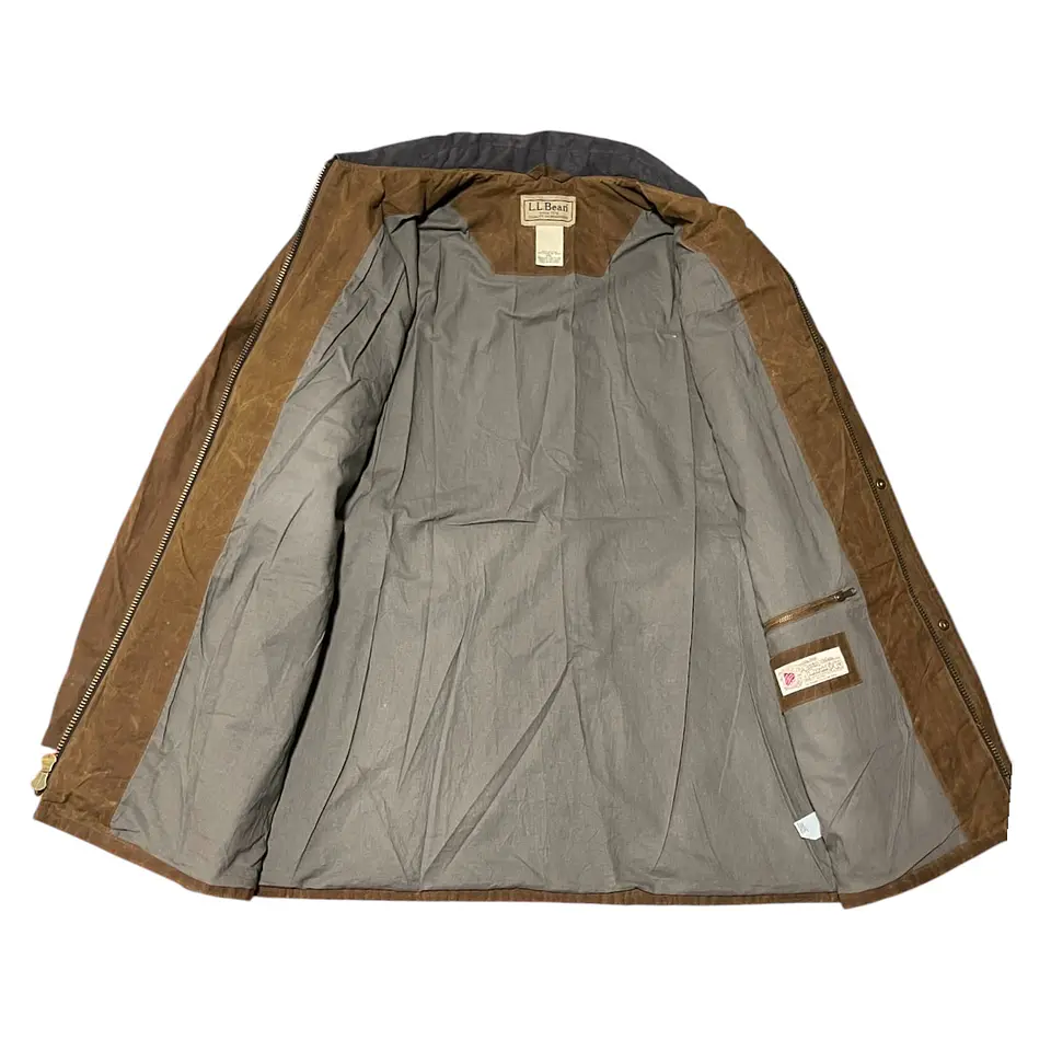Chaqueta Encerada (Waxed) LL Bean Double L Wax Cotton Upload Coat  Talla XXL  3