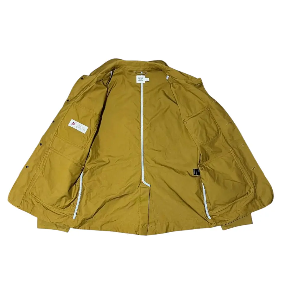Chaqueta Encetada (Waxed) Flint & Tinder Drift Wax Jacket Talla M  2